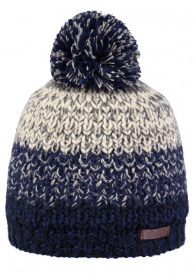 Kids knitted hat Barts Lester blue